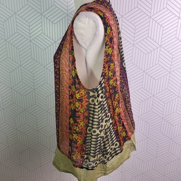 Midnight Sun Imports Multi Print Tank Top - Picture 6 of 10